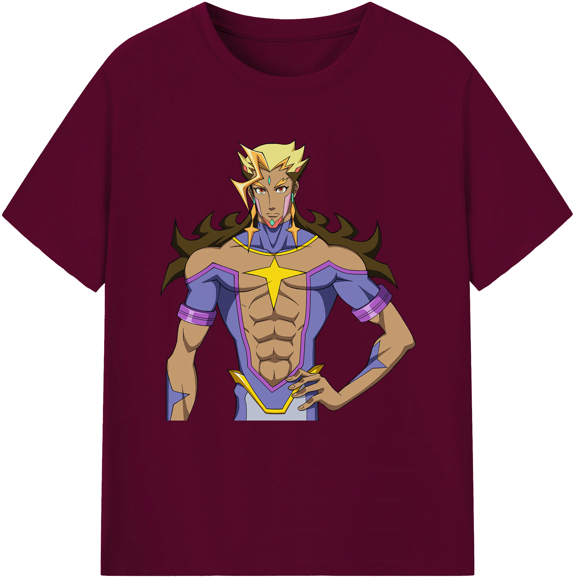 （画像用） 遊☆戯☆王 Yu-Gi-Oh! レディースカジュアルプリントTシャツ（綿100％）